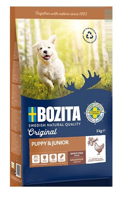 7311030410237 BOZITA Original Puppy & Junior Chicken - trockenfutter fr  Hun | eBay.de