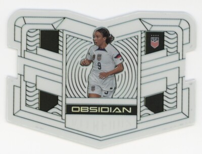 2022-23 Obsidian Soccer Mallory Swanson Vitreous Contra Electric Etch /9 SSP