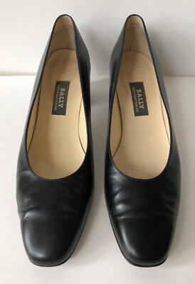 Bequeme, schwarze BALLY - Pumps - Abatzhöhe 5 cm - Gr. EU 7 ½ = D 40,5