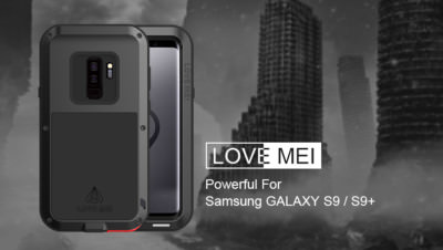 LOVE MEI Stoßfest Metall Outdoor Hülle Case für Samsung Galaxy Note 9 S8 S9 Plus