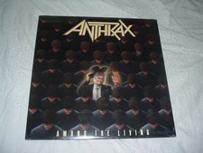 ANTHRAX Among The Living '87 SEALED   VERY RARE ORIG US Megaforce 1st press