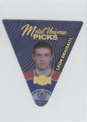2021-22 SKYBOX METAL UNIVERSE PICKS ACETATE SPECTRUM LEON DRAISAITL /25 OILERS