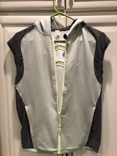 IVIVVA by Lululemon, VEST w/Hood, Half Pipe Vest, Pockets, GIRLS 14 - Picture 4 of 12