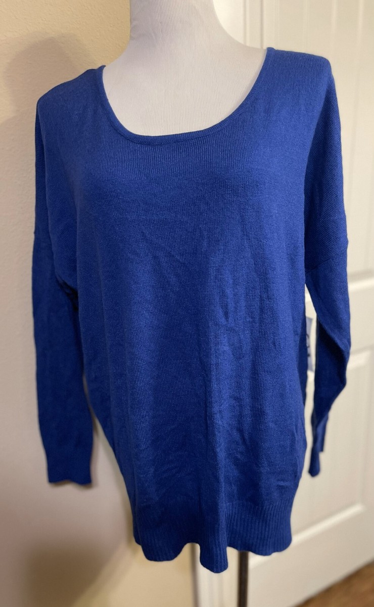 A.N.A A New Approach Knit Sweater Long Sleeves Pullover Apollo