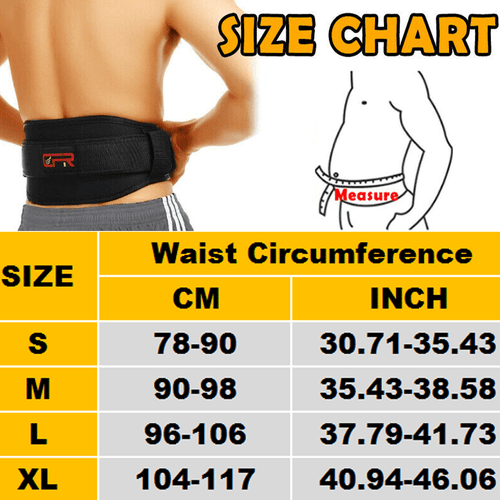 Adjustable Lumbar Support Lower Waist Back Belt Brace Pain Relief Men&Women Gym - Picture 2 of 11