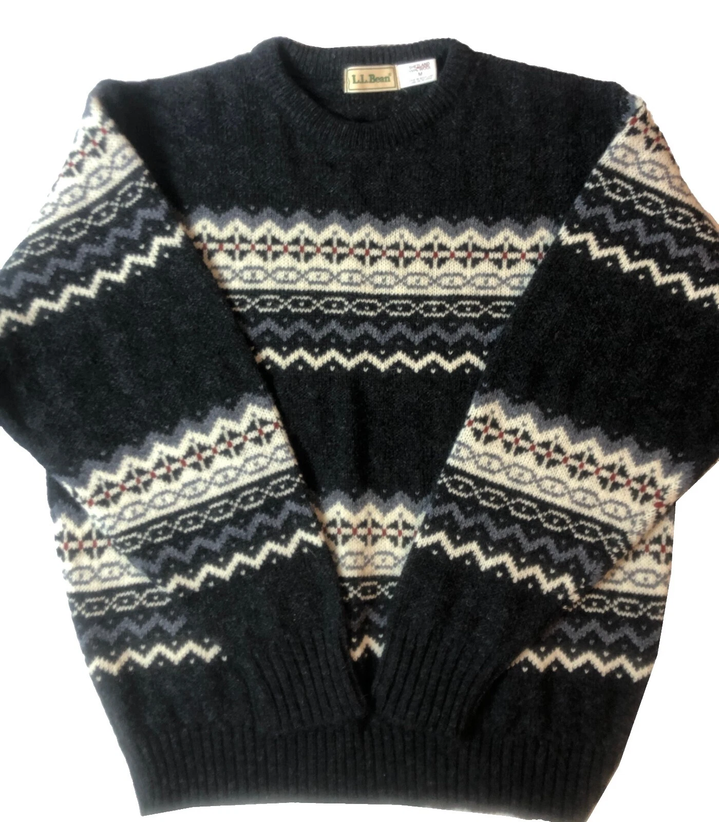 L.L. Bean Crew Neck Christmas Sweaters for Men