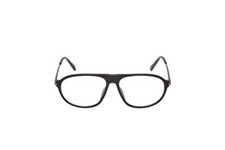 Tod's TO5285 001 All Black Aviator Plastic Optical Eyeglasses Frame 57-14-140