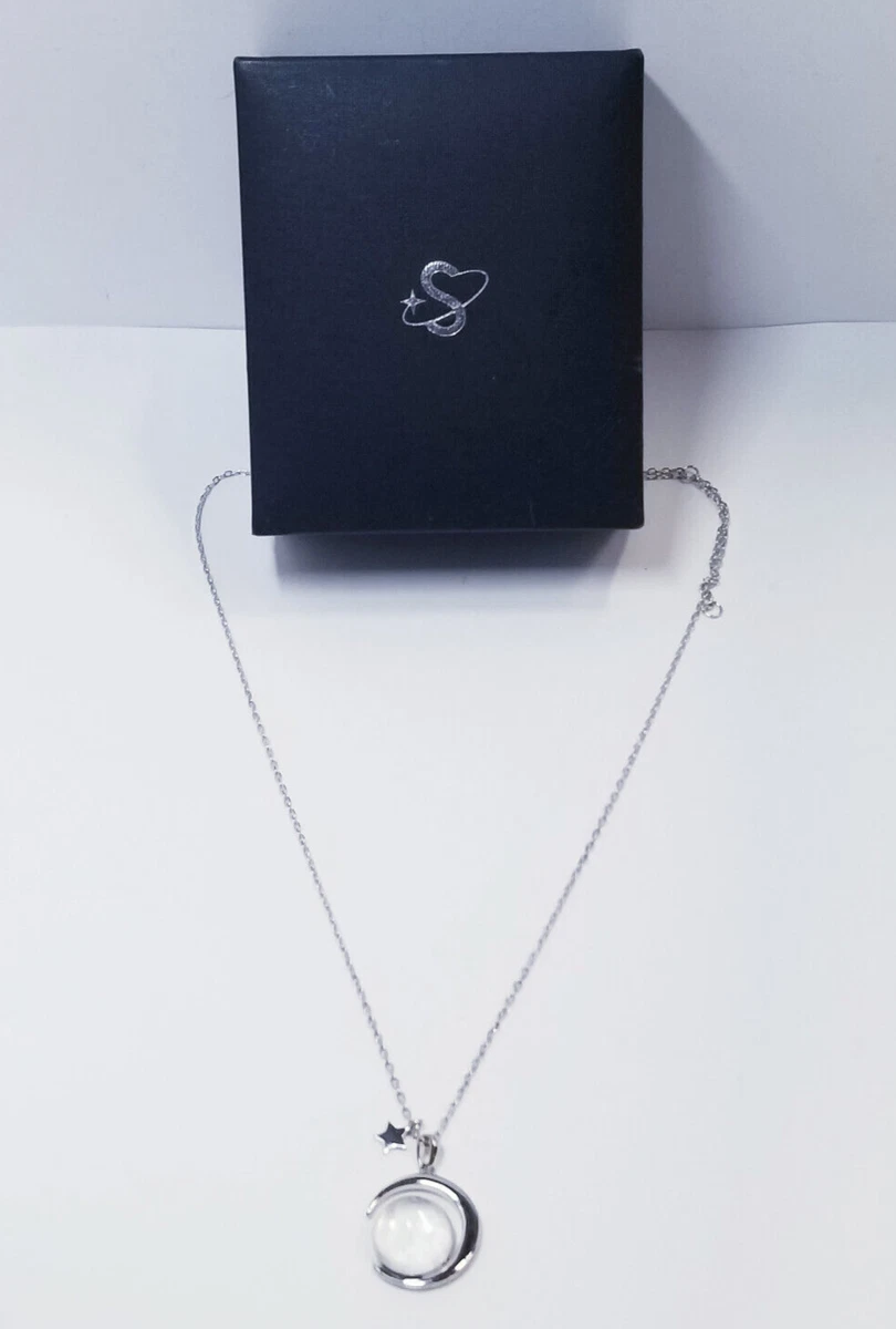 Real moon dust meteorite necklace clearance