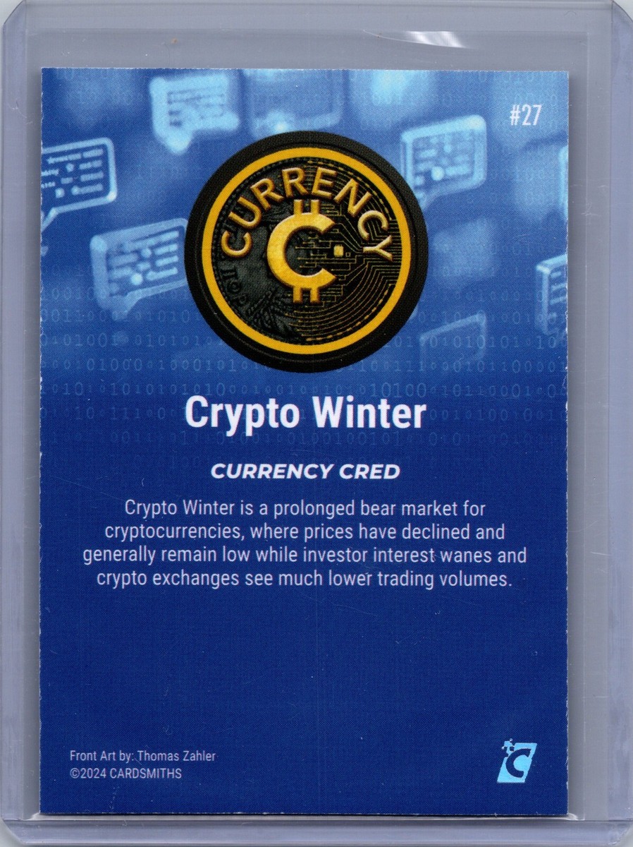 2024 Cardsmiths Currency Series 4 Crypto Winter #27 | eBay