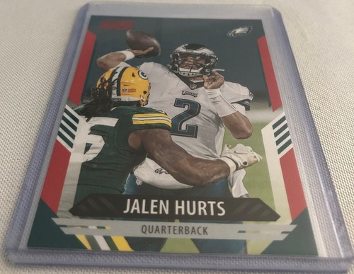 2021 Panini Score Football Jalen Hurts Philadelphia Eagles Red Parallel #73