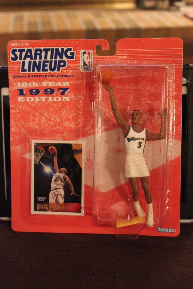 1997 JUWAN HOWARD Starting Lineup Sports Figurine - Washington