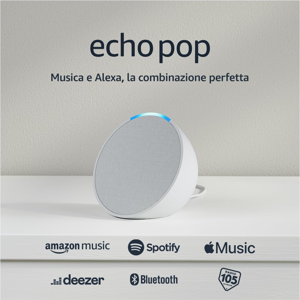 Recensione Echo Pop Amazon - Altoparlante Intelligente con Alexa