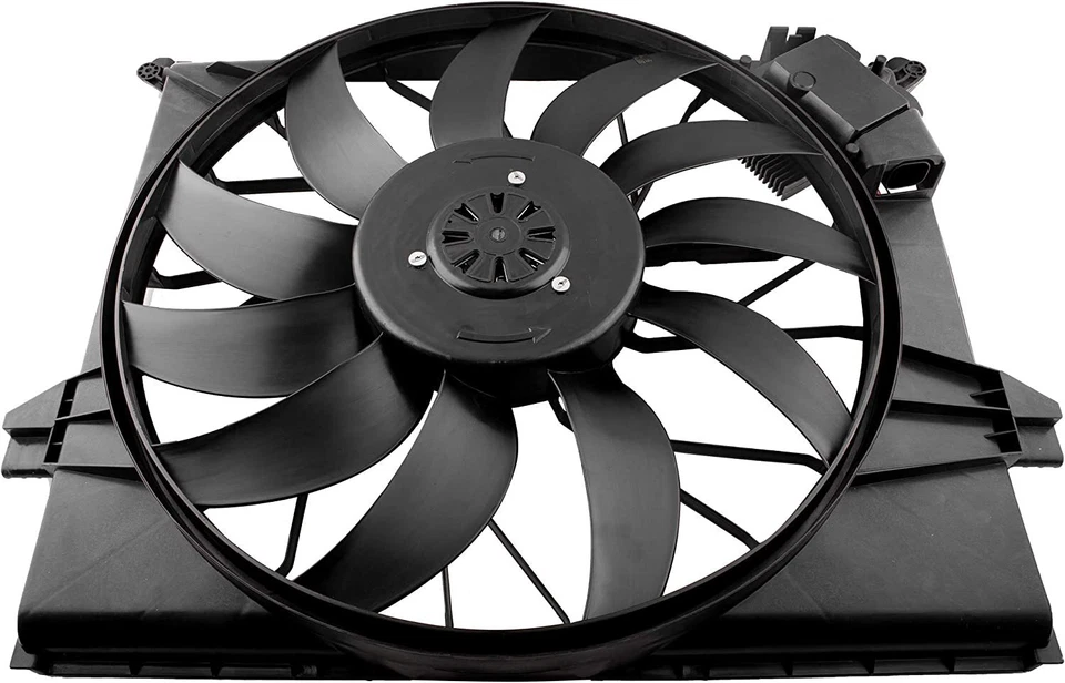 Ventilador condensador radiador para Mercedes-Benz GL320 R320 2007-2009 16450093 Foto 4 de 4