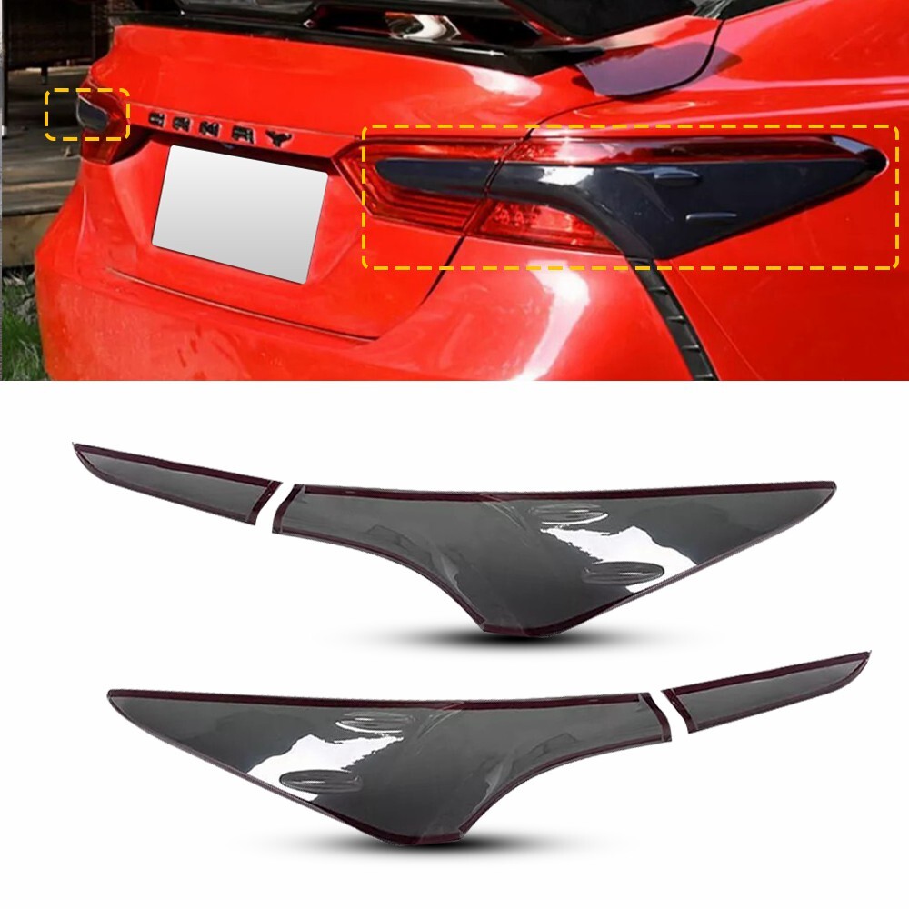 Left Right Taillight Lamp Cover Trim for Toyota Camry 2018-2023  