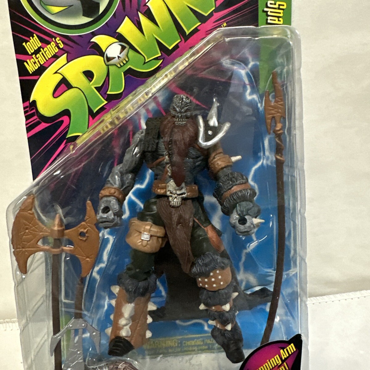 VIKING SPAWN • Vintage 1996 McFarlane S5 Ultra Action Figure Toy