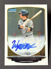 2013 Bowman Chrome PROSPECT ROOKIE AUTO Wyatt Mathisen, Item 1