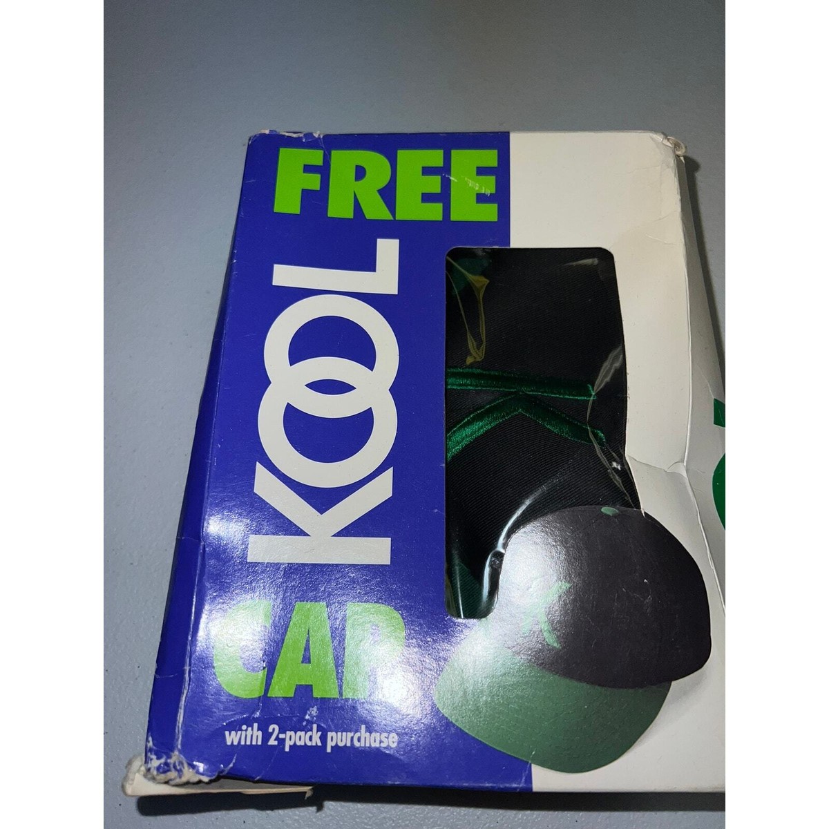Vintage Kool Cap Cigs Cigarettes Promo Promotional Hat Cap