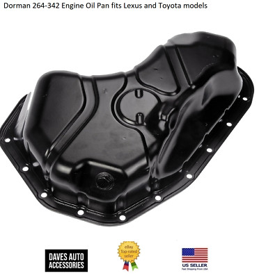 Dorman Engine Oil Pan Cover #264-342 Fits Lexus/Toyota Models -High Quality