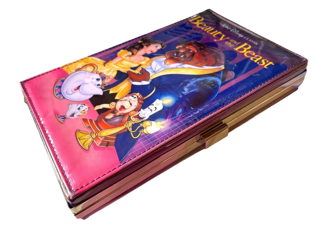 Oh My Disney Beauty and the Beast Clutch Purse VHS Video Tape Clamshell Box eBay