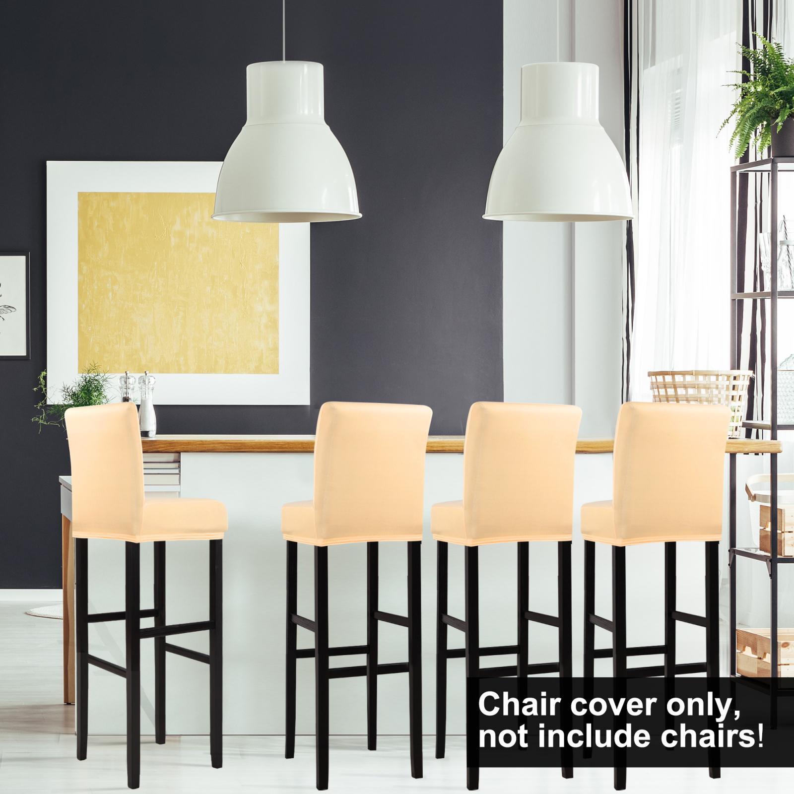 Stretch Bar Stool Cover for Bar Height Side Chair Slipcovers eBay