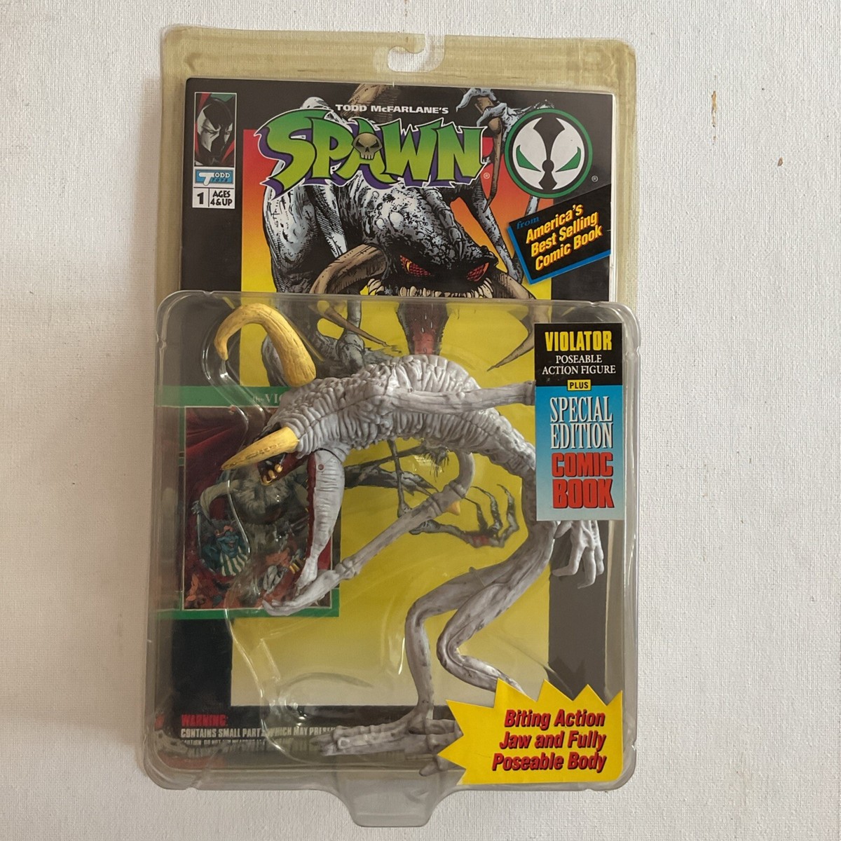 McFarlane Toys VIOLATOR Spawn Series 1 Action Figure 1994 | eBay