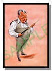 Gerahmtes Bild von Cliff Wilson von John Ireland, Snookerfrei P & P UK