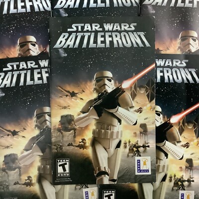 Star Wars Battlefront 1 PS2 PlayStation 2 Instruction Manual Only
