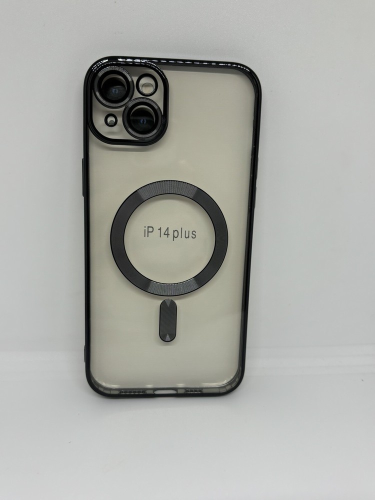 shockproof magnetic case compatible with iphone 14 plus back shockproof