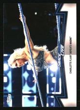 Charlotte Flair 2018 Topps WWE Women's Division #SDL-10 WRESTLING Card