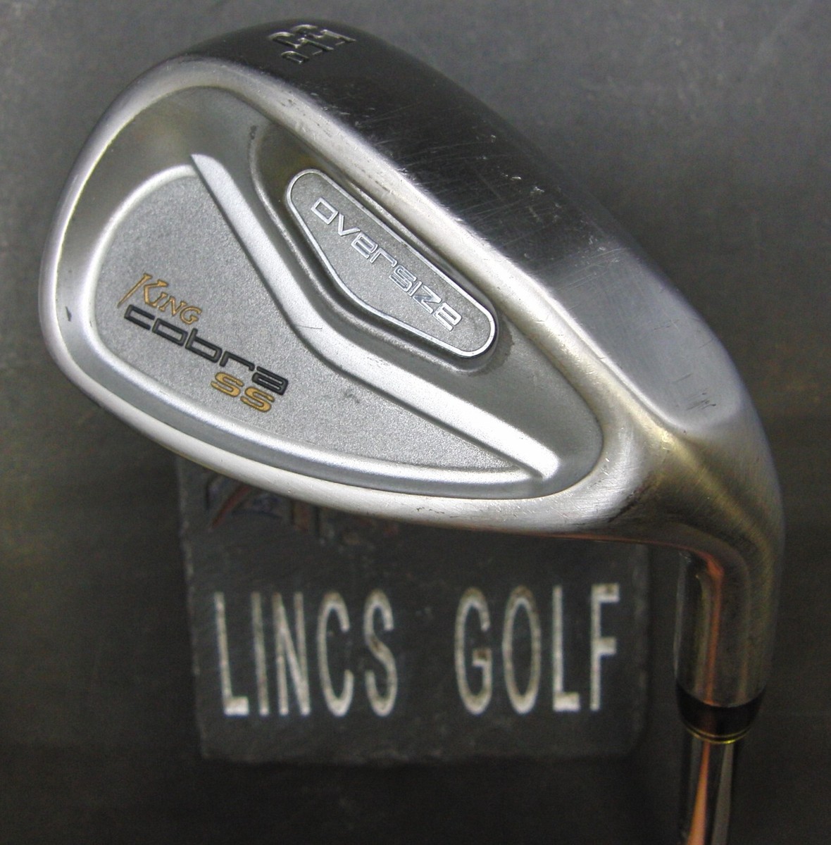 King Cobra SS Oversize 55° Sand Wedge Wedge Flex Steel Shaft GolfPride Grip King Cobra SS Oversize 55° Sand Wedge Wedge Flex Steel Shaft GolfPride Grip
