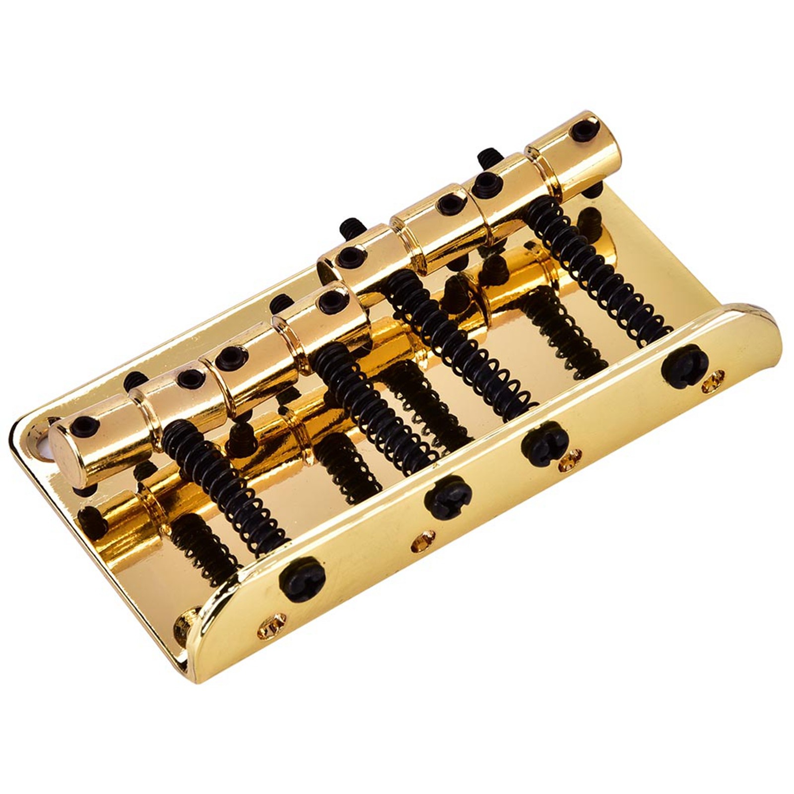 New Professional Metal Four String Bass Bridge For 4 String Electric Bass Guitar