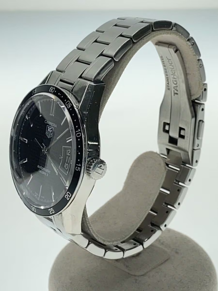 TAGHeuer Automatic Watch Analog Stainless BLK SLV wv211M 0 September 22 2025 dai image 2