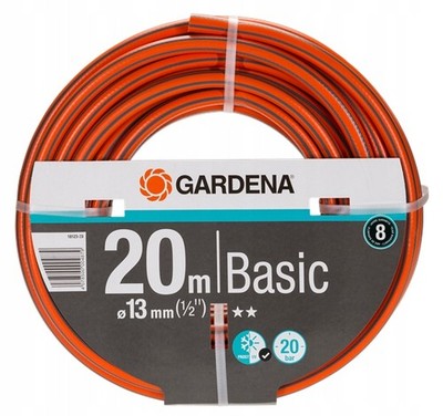 Gardena Basic Universal-Gartenschlauch 1/2'' 20 Meter zur Bewässerung!
