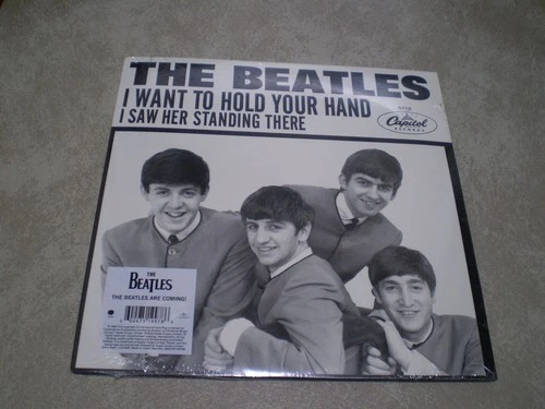 BEATLES I WANT TO HOLD YOUR HAND SEALED 60TH ANNIVERSARY 2024 PS/45 RPM