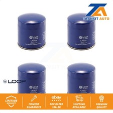Engine Oil Filter (4 Pack) For Ford Escape Toyota Mazda Volkswagen 3 Jetta Focus