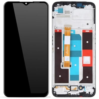 For Realme C35 4G Grade B LCD Screen And Digitizer Assembly + Frame Replacement