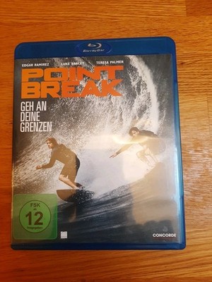Point Break, Blu-ray mit Edgar Ramirez und Luke Bracey, Zustand: sehr gut 