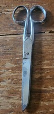 Vintage Hot Drop Sewing Scissors Shears Forged Steel Italy Bell Import Co Tailor