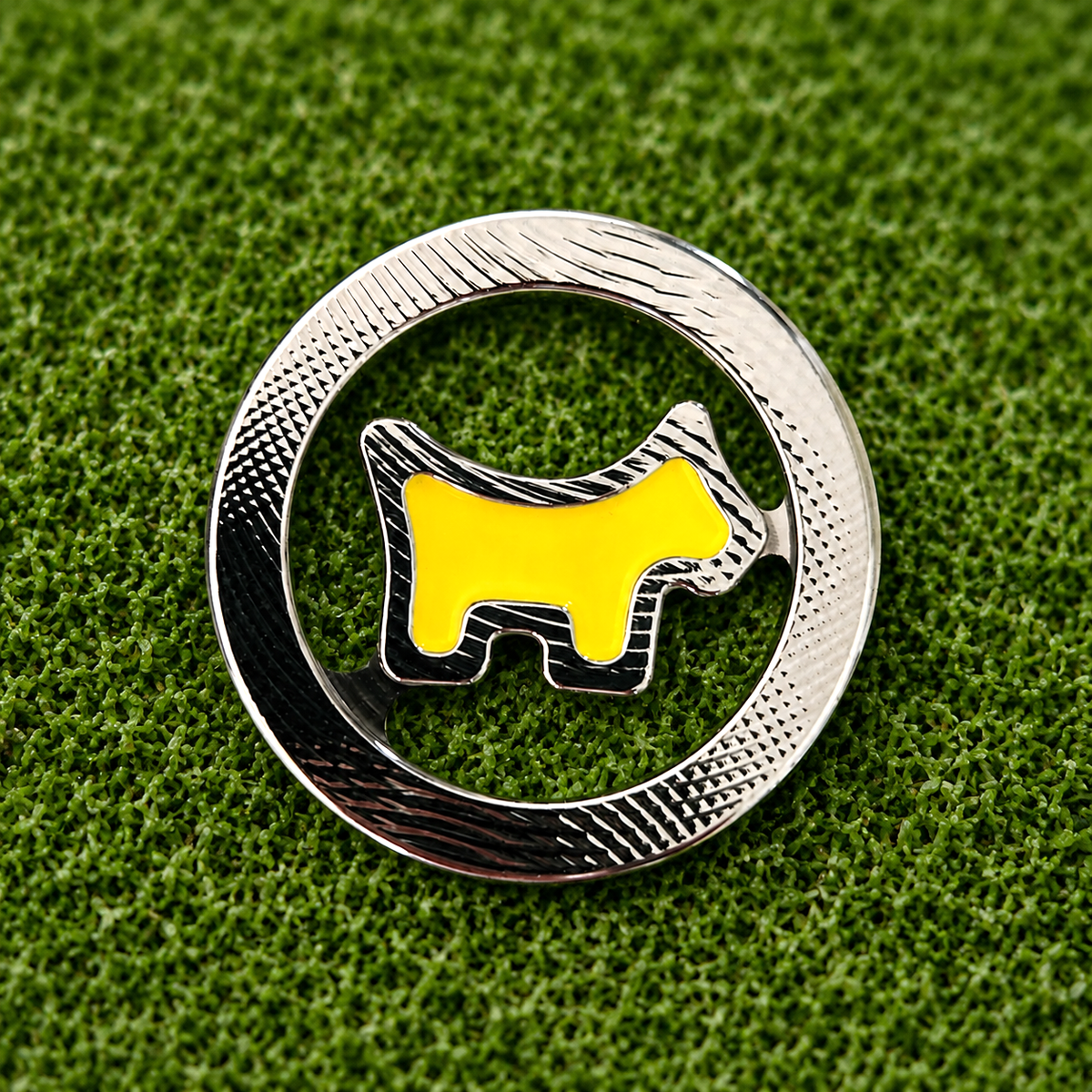 ラウンド用品・アクセサリー Rare Scotty Cameron Coin Holder Scotty Cameron Gallery DOG COIN Ball Marker Red Yellow Green NEW