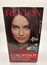 Revlon Colorsilk Beautiful W/ Keratin 27 Deep Rich Brown Ammonia-Free
