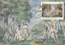 Carte 1er jour Tableau Paul Cézanne Peintre 2006 