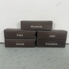 Xerjoff XJ Oud Stars Lot Gao Fars Zafar Mamluk Zanzibar EDP 0.04 oz NIB Samples