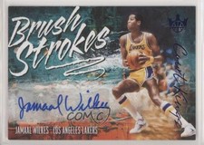 2018 Panini Court Kings Brush Strokes Sapphire 14/25 Jamaal Wilkes Auto HOF 0q0