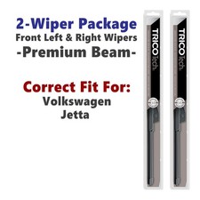 Wipers 2pk Beam Wiper Blades fits 2011+ VW Volkswagen Jetta - 19240/190