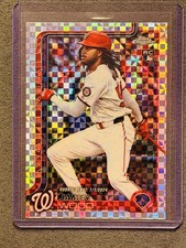2025 Topps Chrome Update Series - James Wood #USC95 X-Fractor (RC)
