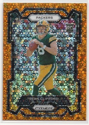 2023 Panini Prizm Sean Clifford #338 Disco Green Bay Packers