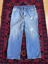Vintage Distressed Maverick Jeans Tag 38 Actual 34
