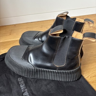  Jil Sander 2019 Chelsea Ankle Boots rubber sole 39 