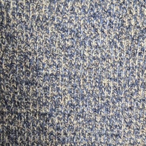 Peter Millar Textured Three Button Mock Neck Sweater Henley Knit Blue Sz XL - Picture 5 of 11