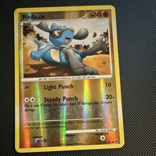 Nintendo Pokemon TCG Riolu Platinum Reverse Holo Common 91/127 English 2009 on eBay